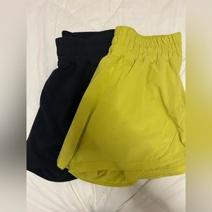 Lululemon Track That Mid Rise Lined Shorts 5” Bundle (Size: 8)